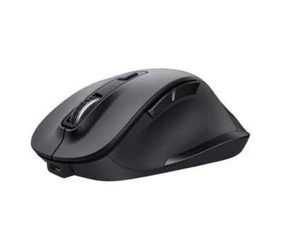 Mouse wireless Fyda - ricaricabile - nero - Trust - 24727 - 8713439247275 - DMwebShop - 1
