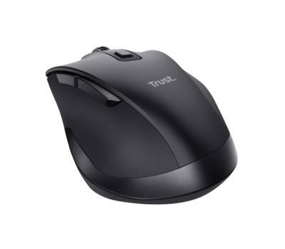 Mouse wireless Fyda - ricaricabile - nero - Trust - 24727 - 8713439247275 - DMwebShop - 4