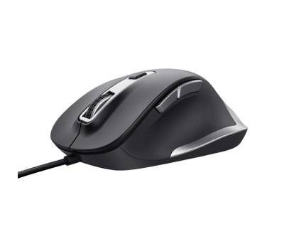 Mouse Fyda - a filo - nero - Trust - 24728 - 8713439247282 - DMwebShop - 1