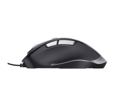 Mouse Fyda - a filo - nero - Trust - 24728 - 8713439247282 - DMwebShop - 2