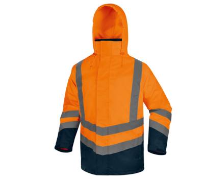 Parka 5 in 1 Optimum 3 alta visibilita' - taglia L - arancio fluo - Deltaplus - OPTI3OMGT - 3295249276720 - DMwebShop - 3
