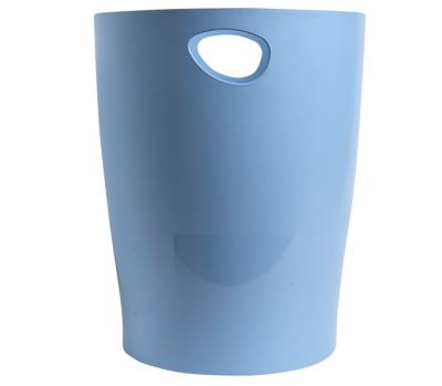 Cestino gettacarte Ecobin Bee Blue - 15 lt - azzurro - Exacompta - 45309D - 9002490453091 - DMwebShop - 1