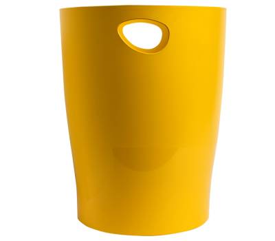 Cestino gettacarte Ecobin Bee Blue - 15 lt - zafferano - Exacompta - 45308D - 9002490453084 - DMwebShop - 1