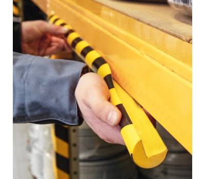 Profilo paracolpi angolare C25R - giallo-nero - Durable - 1100-130 - 4005546735627 - DMwebShop - 2