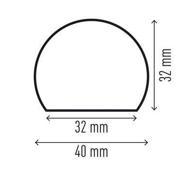 Profilo paracolpi S32R - per superfici - giallo-nero - Durable - 1109-130 - 4005546735771 - DMwebShop - 3