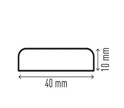 Profilo paracolpi S10 - per superfici - giallo-nero - Durable - 1107-130 - 4005546735719 - DMwebShop - 1