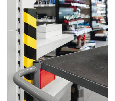 Profilo paracolpi S20 - per superfici - giallo-nero - Durable - 1108-130 - 4005546735740 - DMwebShop - 2