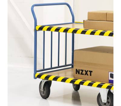 Profilo paracolpi P30 - per superfici tubolari - giallo-nero - Durable - 1115-130 - 4005546735801 - DMwebShop - 3