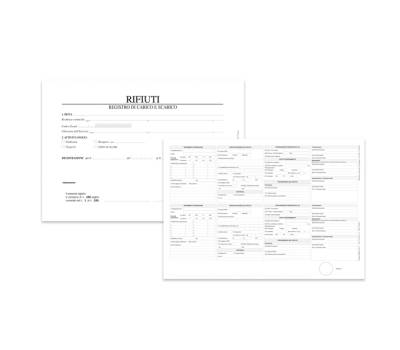 Registro carico-scarico rifiuti - 100 copie - 29,7 x 21,5 cm - RENTRI - conf. 2 pezzi - Data Ufficio - DU6930RE000 - 8008842602385 - DMwebShop - 1
