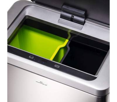 Cestino con sensore No TouchDuo - 2 x 20 lt - 46,5 x 27 x 65 cm - Acciao-PPL - argento metallizzato - Durable - 3424-23 - 4005546739427 - DMwebShop - 4 Cestino con sensore No TouchDuo - 2 x 20 lt - 46,5 x 27 x 65 cm - Acciao-PPL - argento metallizzato - Durable - 3424-23 - 4005546739427 - DMwebShop - 4