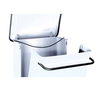 Contenitore mobile Conticolor 48x42x96,5 cm 110 lt bianco - 19088 - 2 Contenitore mobile Conticolor 48x42x96,5 cm 110 lt bianco - 19088 - 2