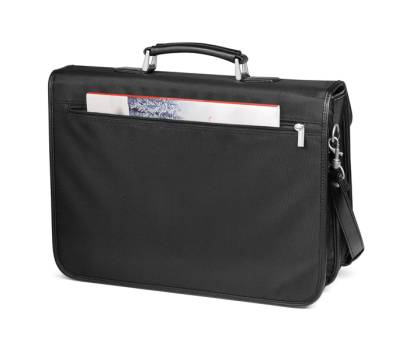 Cartella in tessuto extra strong nero 44 x 31 x 20 cm - 22168 - 1