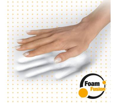 Poggiapolsi da tastiera in FoamFusion Microban PlusTouch nero - 22422 - 3