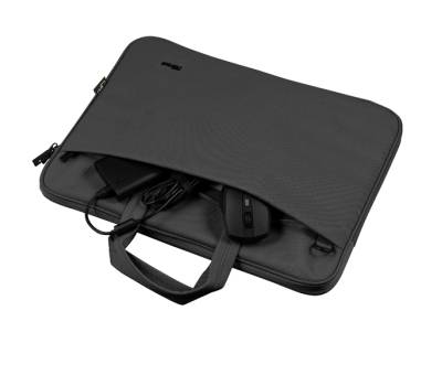 Borsa per notebook Bologna ecocompatibile da 16 nero - 25872 - 3
