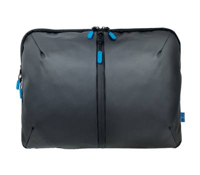 Borsa sleeve Kosmo 3 scomparti 41 x 31 x 5 cm tessuto nero - 21562 - 1