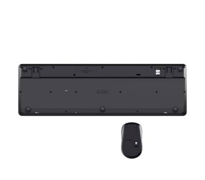 Set tastiera e mouse wireless ultrasilenzioso TKM - 360,15721 - 3