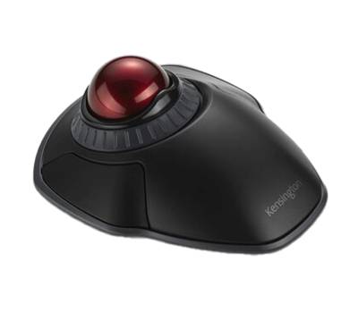 Trackball Orbit con rotella di scorrimento wireless nero - 27190 - 1