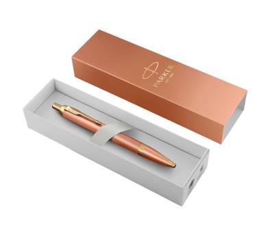 Penna a sfera IM Monochrome Rituals Orange punta M arancione - 30390 - 1