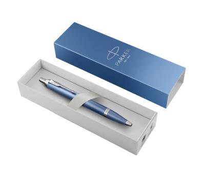 Penna a sfera IM Monochrome Rituals Blue punta M blu - 30393 - 1