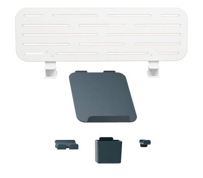 Pannello forato grande per scrivanie compatte Sit Stand 80 x 25 x 0,8 cm - 1043 - 2