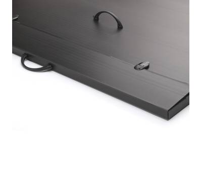 Valigetta Polionda Every Line Total Black 27 x 37,5 cm dorso 5 cm - 8060 - 1