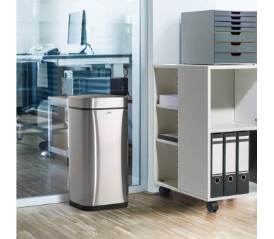 Cestino no touch con sensore 27 x 27 x 57 cm 21 lt argento metallizzato - 26230 - 7