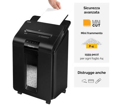Distruggidocumenti automatico 100M a mini frammenti - 25944 - 1