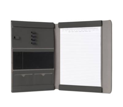 Portablocco Meet con alette magnetiche 31 x 25 x 1,4 cm antracite - 22176 - 1