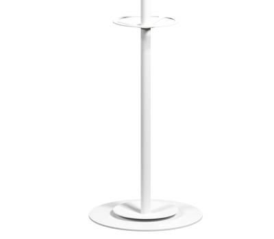 Appendiabiti Easycloth White Edition 8 posti acciaio bianco nero - 28289 - 2