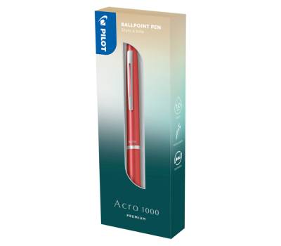Penna a sfera scatto Acro 1000 punta 1 mm fusto corallo - 21691 - 1 Penna a sfera scatto Acro 1000 punta 1 mm fusto corallo - 21691 - 1