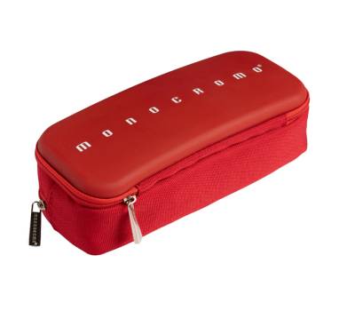 Astuccio 2 zip Monocromo 21 x 5 x 9 cm silicone poliestere colori assortiti - 27569 - 2