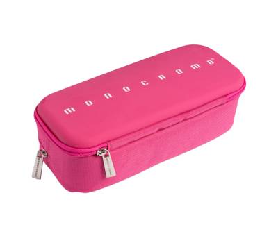 Astuccio 2 zip Monocromo 21 x 5 x 9 cm silicone poliestere colori assortiti - 27569 - 3