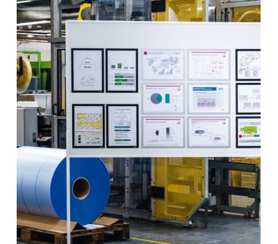 Cornice Duraframe Magnetic A4,21 x 29,7 cm blu - 22706 - 2