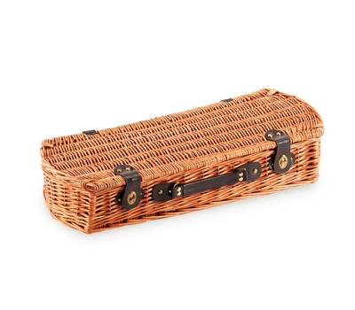 Set barbecue 5 attrezzi valigetta di vimini 13 x 26 x 61 cm - 24986 - 1