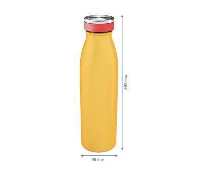 Bottiglia termica Cosy 500 ml giallo - 23478 - 1