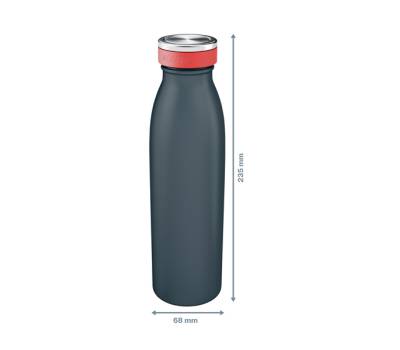 Bottiglia termica Cosy 500 ml grigio - 23484 - 1