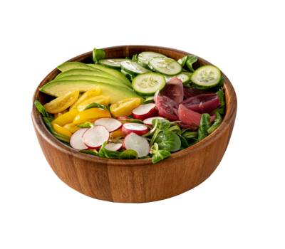 Insalatiera 25 x 9 cm legno di acacia - 27985 - 1