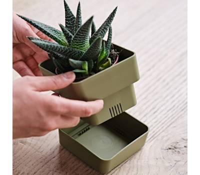 Vaso Veleta 0,75 lt verde oliva - 27534 - 1