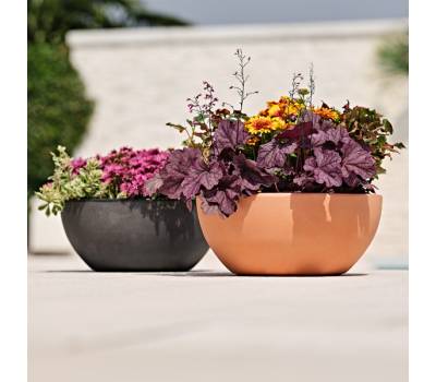 Vaso ciotola Era 25 lt PE cappuccino - 27537 - 1