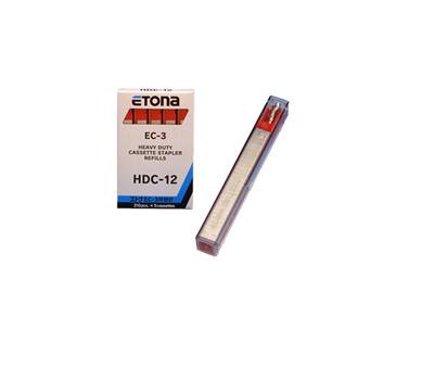 Caricatore HDC12 per Etona EC3 - 210 punti - rosso - conf. 5 pezzi - 034D124702 - 4580107120093 - DMwebShop