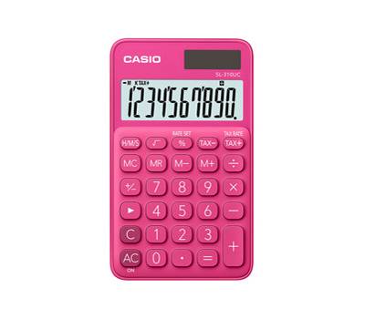 Calcolatrice tascabile - SL-310UC - 10 cifre - rosso - Casio - SL-310UC-RD-W-EC - 4549526612824 - DMwebShop