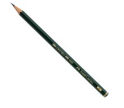 Matita in grafite Castell 9000 - gradazione 3H - esagonale - conf. 12 pezzi - Faber Castell - 119013 - 4005401190134 - DMwebShop