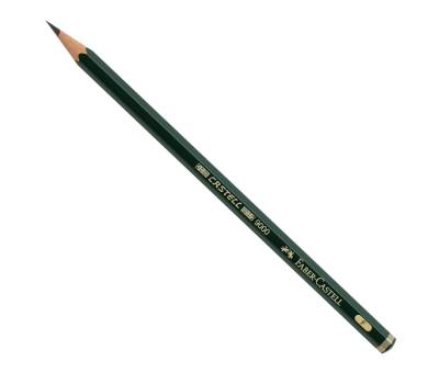 Matita in grafite Castell 9000 - gradazione F - esagonale - conf. 12 pezzi - Faber Castell - 119010 - 4005401190103 - DMwebShop