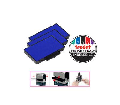 Tampone di ricambio 6/53 - blu - conf. 3 pezzi - Trodat - 1525 - 9008056015253 - DMwebShop