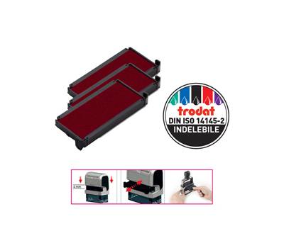 Tampone di ricambio 6/4913 - rosso - conf. 3 pezzi - Trodat - 1499 - 9008056014997 - DMwebShop