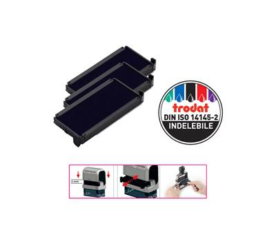 Tampone di ricambio 6/4913 - nero - conf. 3 pezzi - Trodat - 1497 - 9008056014973 - DMwebShop