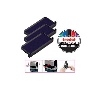 Tampone di ricambio 6/4913 - blu - conf. da 3 pezzi - Trodat - 1498 - 9008056014980 - DMwebShop