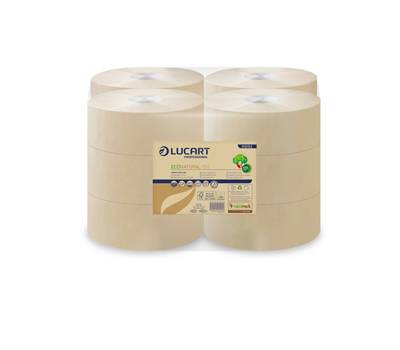Carta igienica EcoNatural Mini Jumbo 9,1 cm x 150 mt 15 - 5 gr diametro 18 cm Lucart 812152P - 285