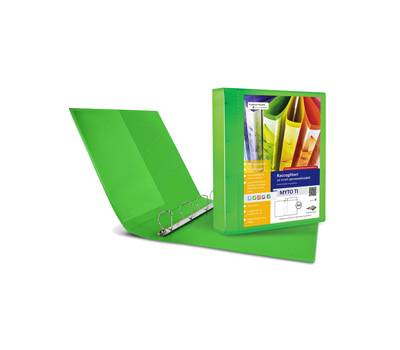 Raccoglitore personalizzabile Myto TI 4 anelli a D 30 mm dorso 4 cm 22 x 30 cm verde Sei Rota 36913045 - 3017