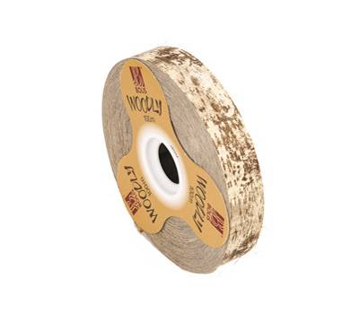 Rotolo nastro Woodly corteccia avorio 24 mm x 100 mt - 2623